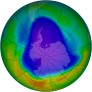 Antarctic Ozone 2008-10-05
